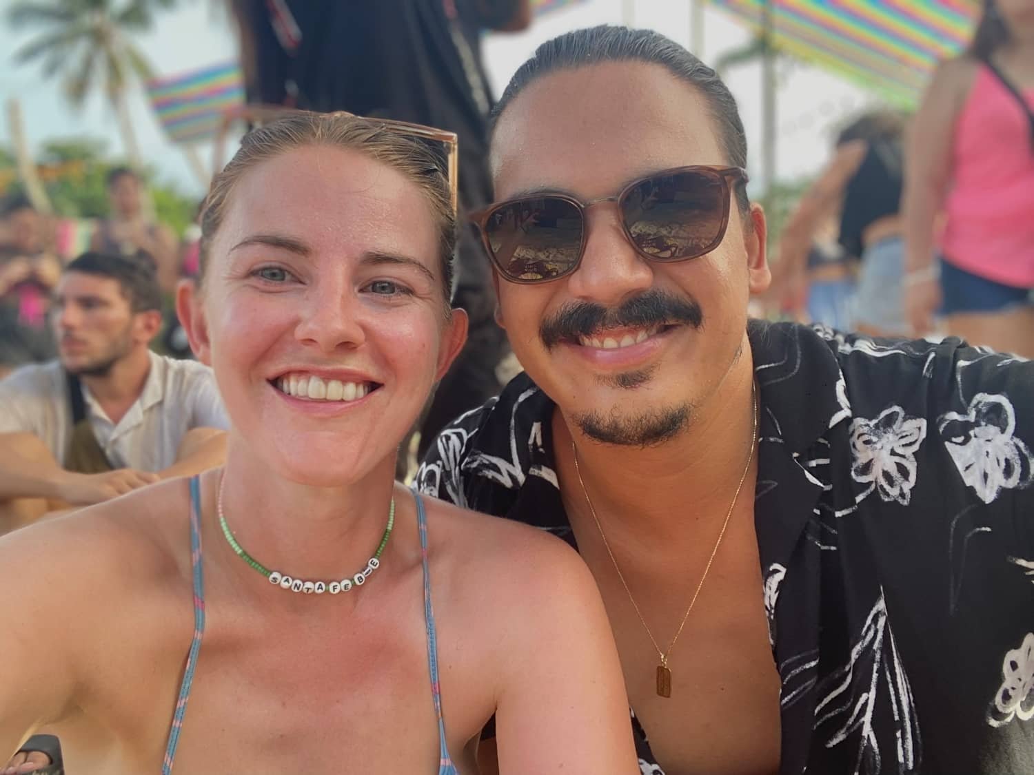 rosie and jamie enjoying siargao, philippines