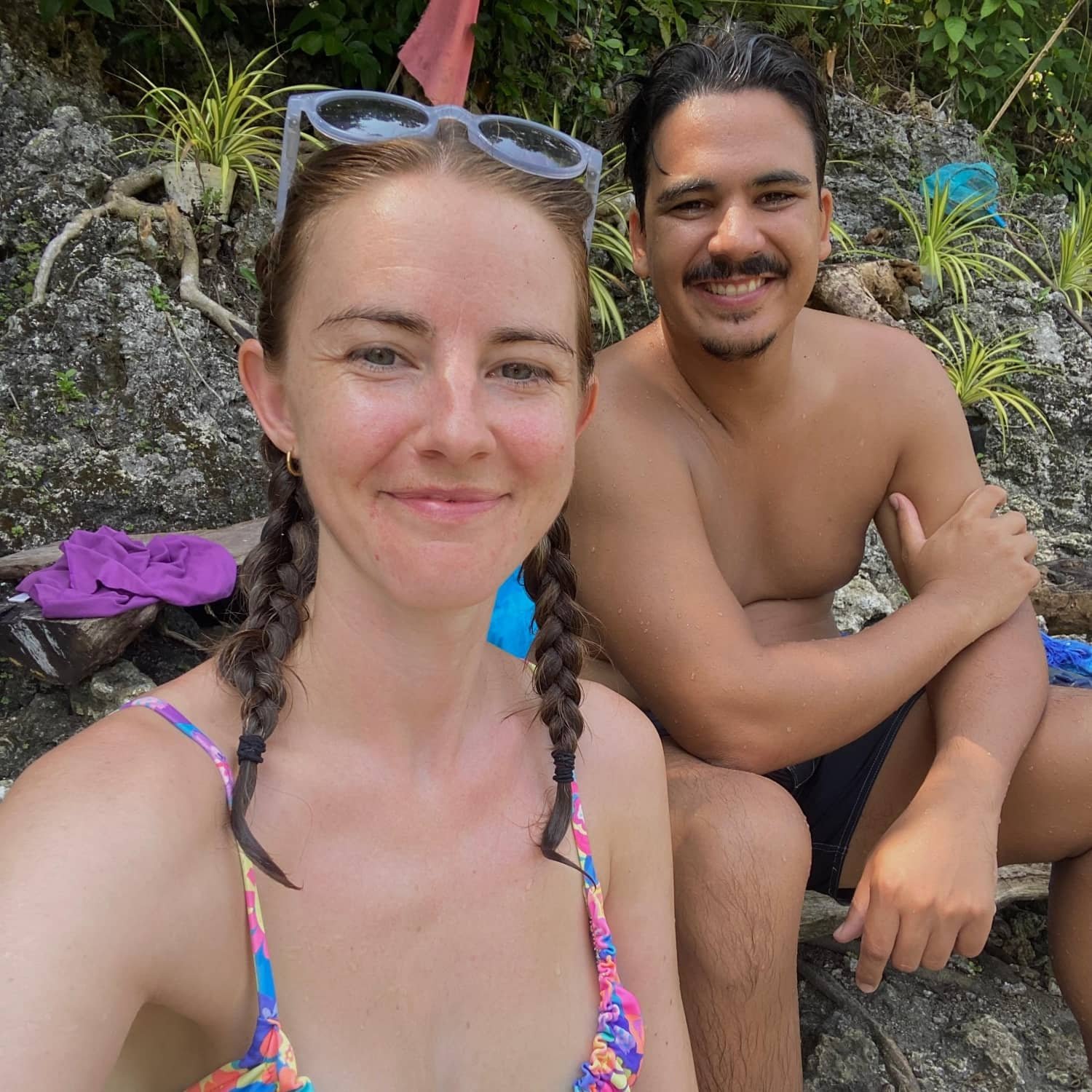 rosie and jamie in siargao, philippines